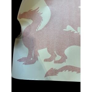 Large Dragon Wall Sticker Vinyl Decor 18" L 16.5" T